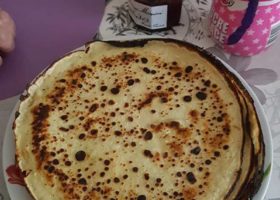 Crêpes légères maison