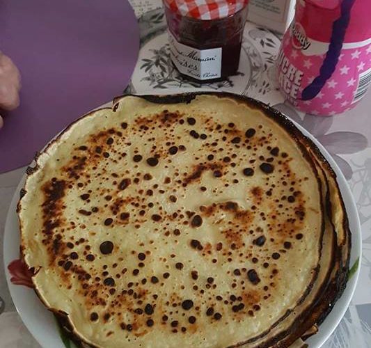 Crêpes légères maison