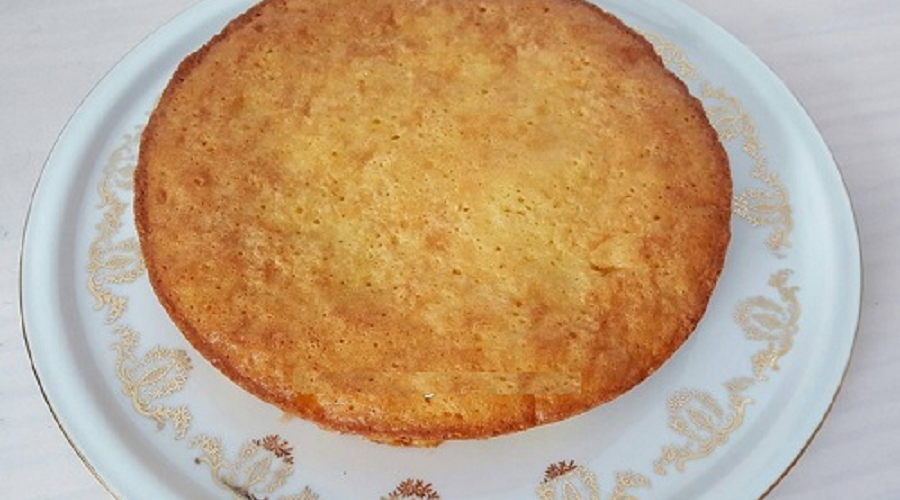 Gâteau aux pommes et à la banane