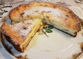 Gâteau moelleux aux pommes et au fromage blanc