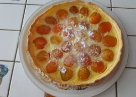 Tarte aux abricots