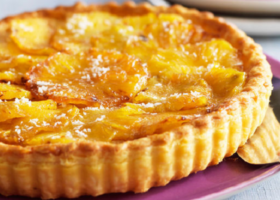 Tarte ananas et noix de coco