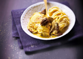 Poularde à la crème et au vin jaune de Martine