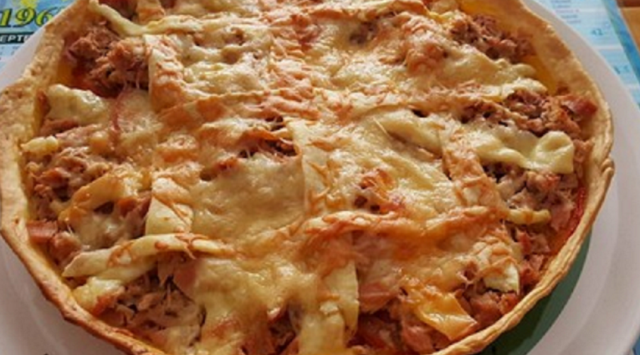 Tarte au thon rapide