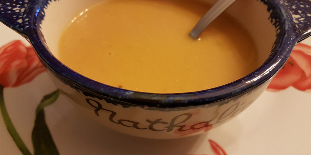 Velouté de légumes à la crème