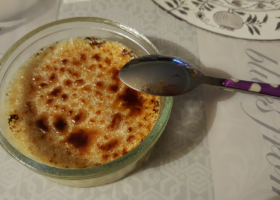 Crème brûlée maison