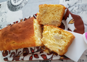 Cake moelleux pommes bananes