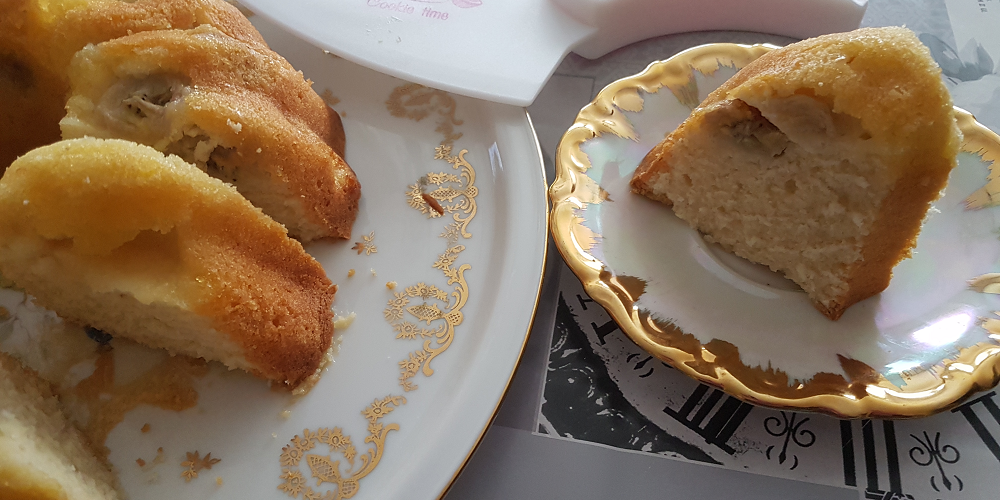 Gâteau au yaourt et à la banane