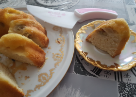 Gâteau au yaourt et à la banane