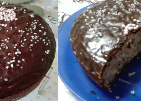 Gâteau yaourt aux copeaux de chocolat de Sandrine