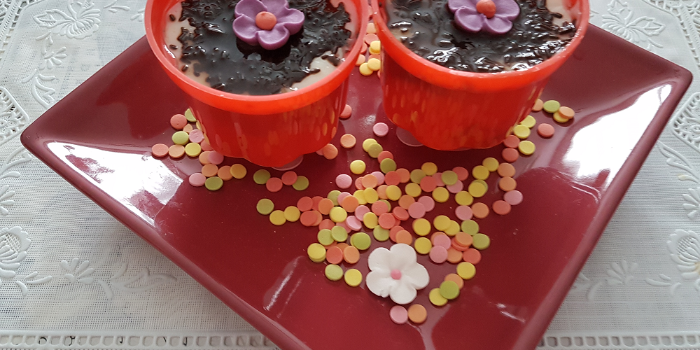 Pudding chantilly déguisé