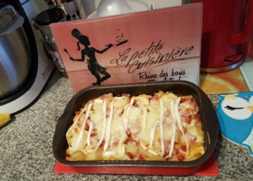 Gratin de pommes de terre au Brie