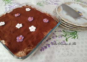 Tiramisu à ma façon