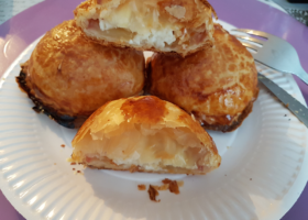 Feuilletés au chèvre et aux pommes