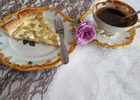 Tarte à la rhubarbe de Maman