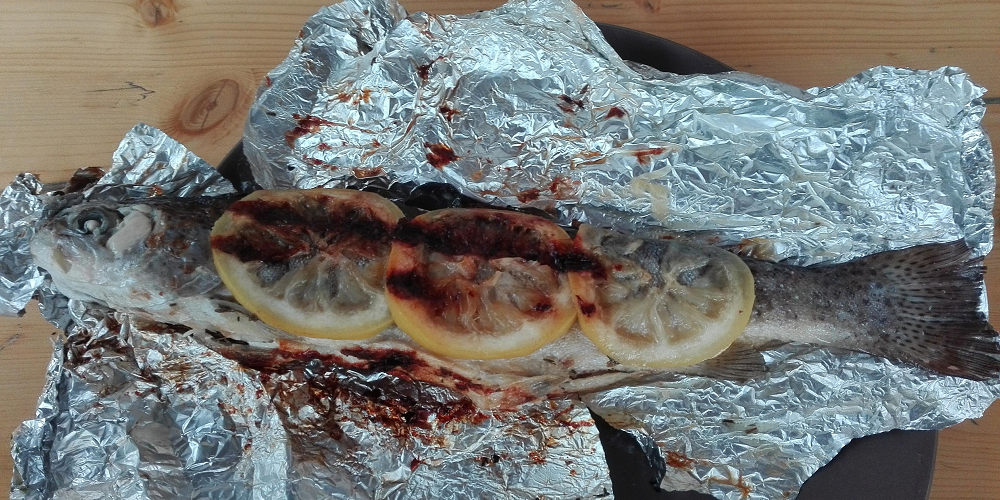 Truites citronnées au barbecue