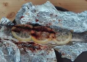 Truites citronnées au barbecue