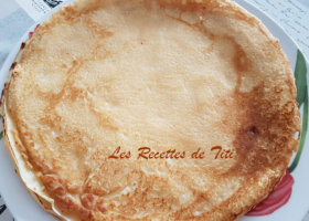 Crêpes sans œufs (sucrées ou salées)