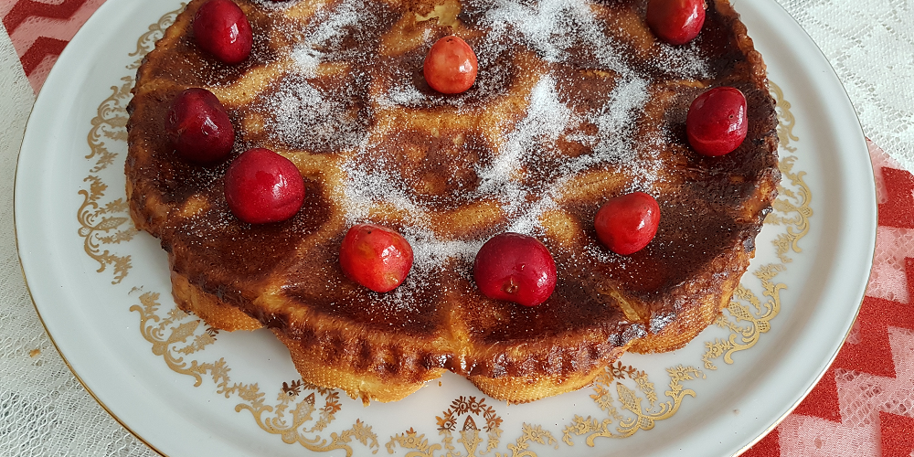 Tarte pain-perdu de Sylvie