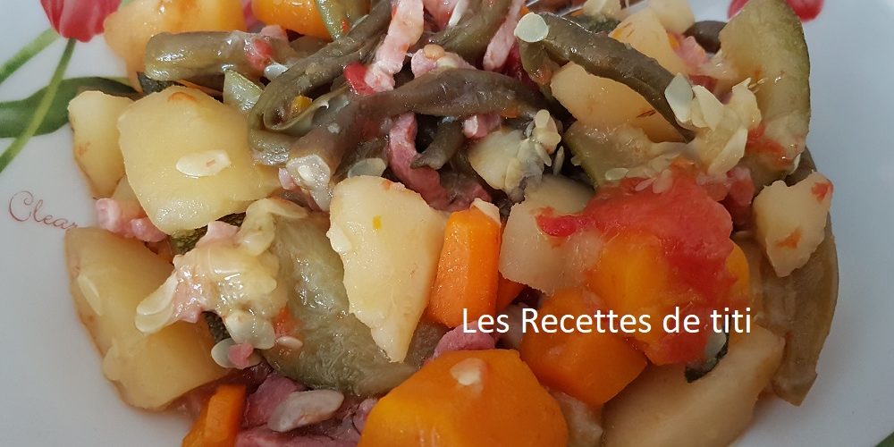 Jardinière de légumes au Cookeo