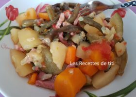 Jardinière de légumes au Cookeo