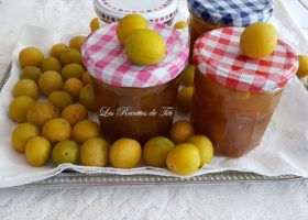 Confiture de mirabelles
