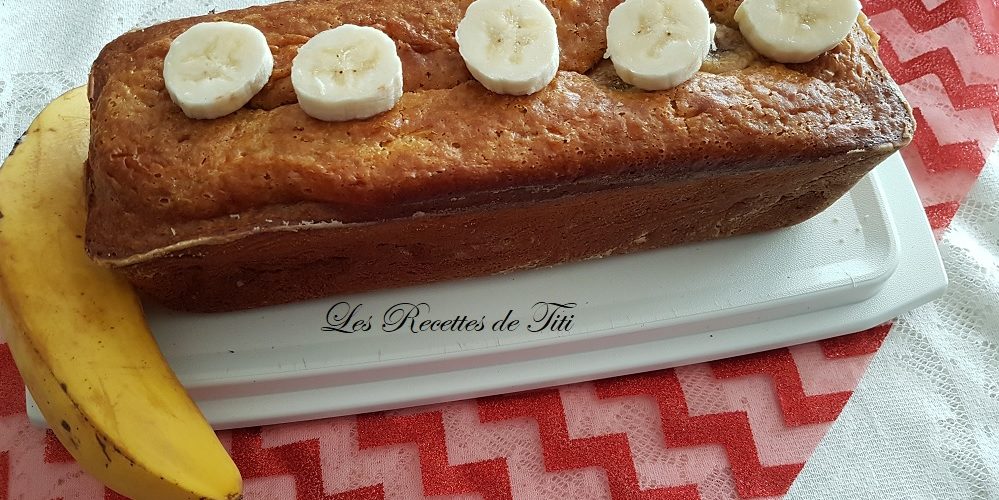 Cake à la banane de Domi