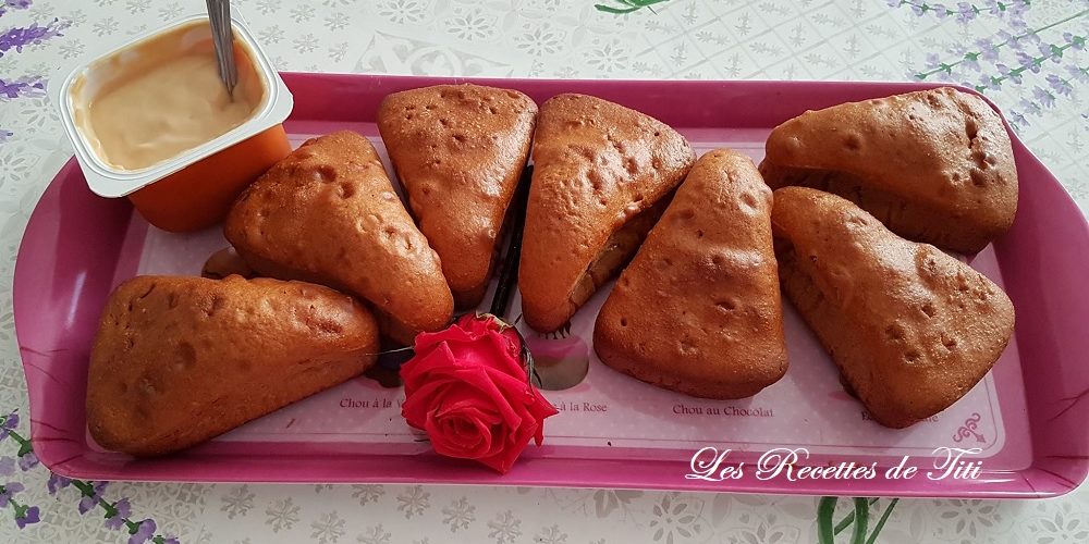 Gâteaux à la crème dessert caramel