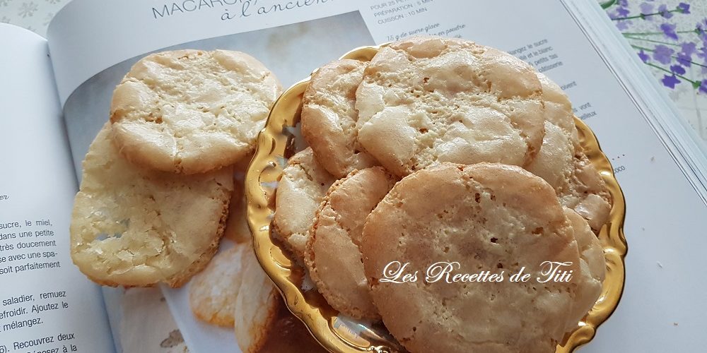 Macarons aux amandes à l’ancienne