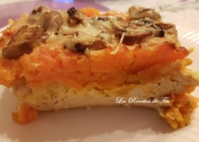 Parmentier de poulet aux 3 légumes