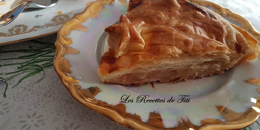 Tourte feuilletée aux pommes de Domi