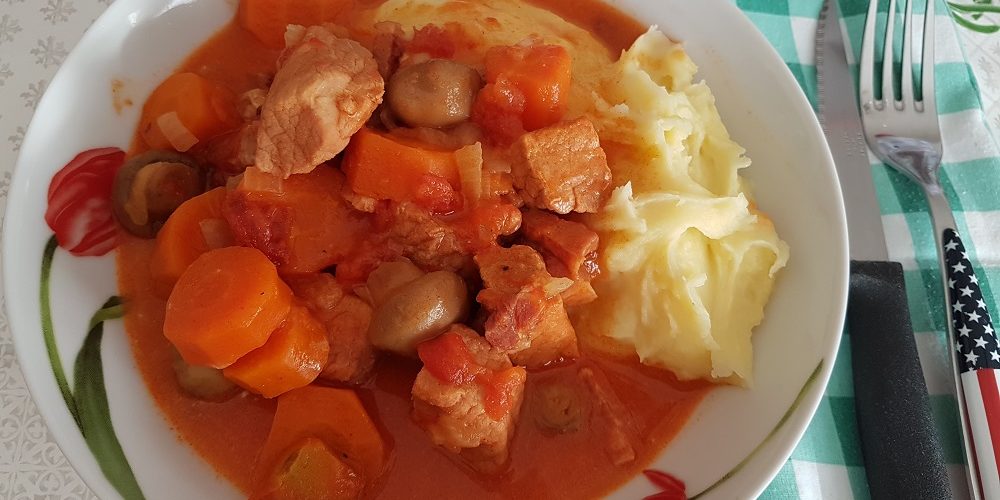 Goulash de porc à ma façon et au Cookeo