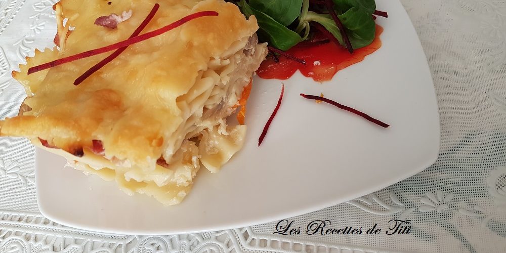 Gratin de pâtes aux carottes…