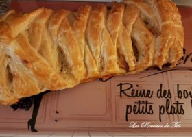 Feuilleté lardons champignons