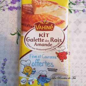 VAHINE Vahiné frangipane praliné kit galette des rois 230g pas cher 