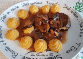Magret de canard au miel et champignons forestiers au Cookeo