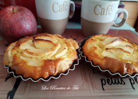 Tartelettes aux pommes et noix de coco