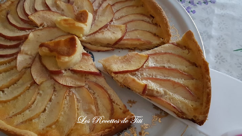 Tarte aux pommes au mascarpone | Les Recettes de Titi