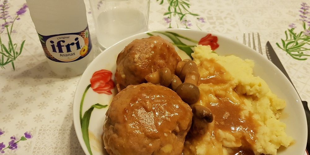 boulettes fourrées à la mozzarella au Cookeo