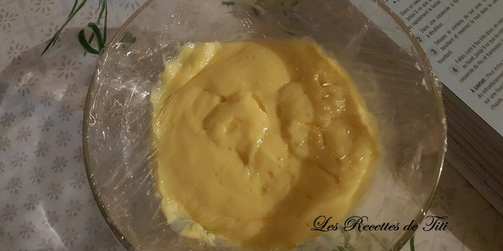 Crème pâtissière maison