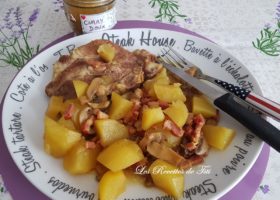 Côtes de porc et ses pommes de terre au curry au Cookeo