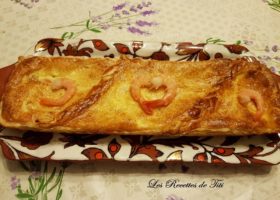 Quiche au saumon et fromage blanc de brebis