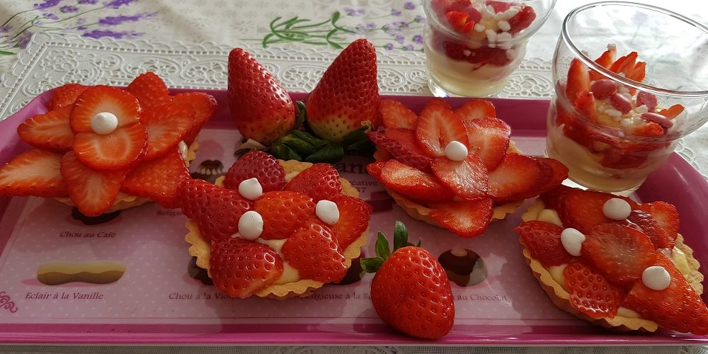 Tartelettes aux fraises