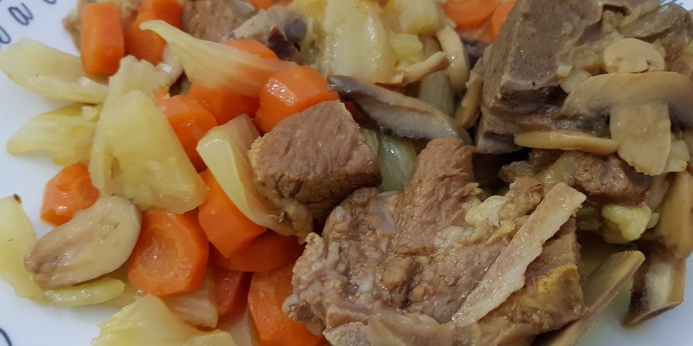 Sauté de veau au fenouil au Cookeo