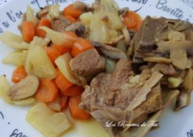 Sauté de veau au fenouil au Cookeo