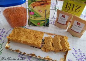 Terrine de lentilles corail et riz