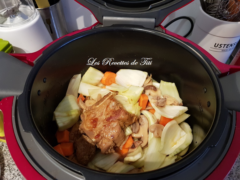Sauté de veau au fenouil au Cookeo | Les Recettes de Titi