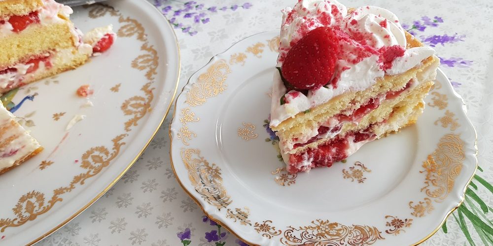 Fraisier à ma façon