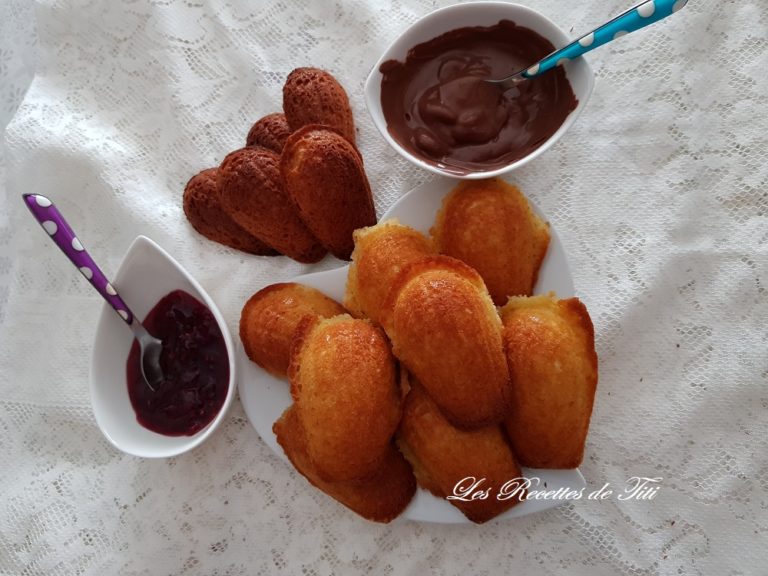 Les Madeleines d’Olivier au Cake Factory Les Recettes de Titi