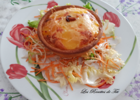Quiches poulet fumé et pommes de terre